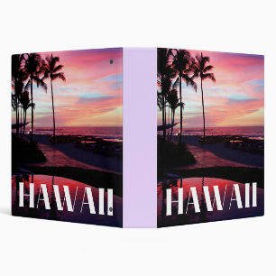 Hawaii 3 Ring Binder