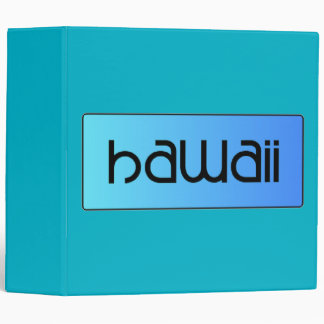 Hawaii 3-Ring Binder