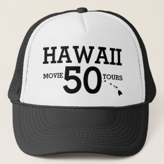 HAWAII 50 MOVIE TOURS TRUCKER HAT