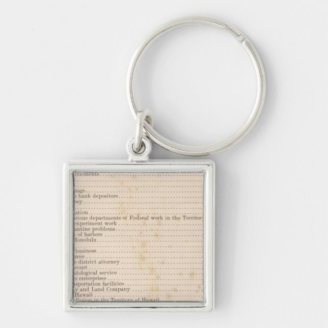 Hawaii 5 keychain (Front)