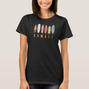 Hawaii 808 State Oahu Waikiki Maui Kona Kauai Hawa T-Shirt