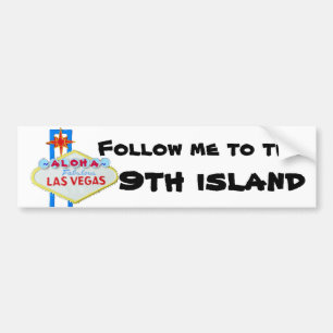Hawaii 9th Island Bumper Sticker
