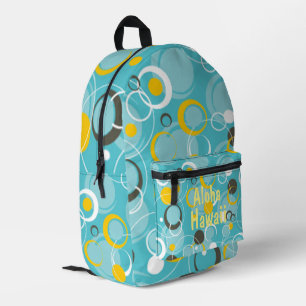 Hawaii Aloha Collection - Aloha Printed Backpack