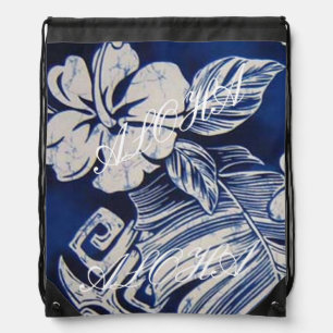 HAWAII ALOHA COLLECTION - DRAWSTRING BAG