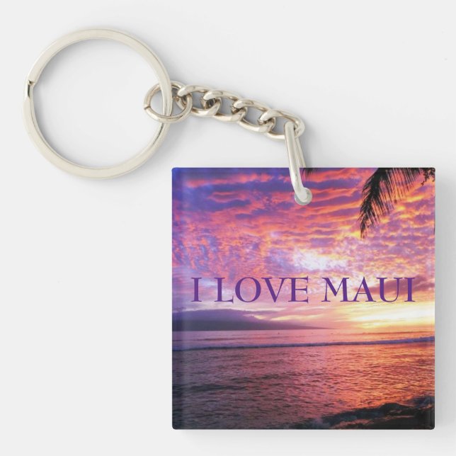 HAWAII ALOHA COLLECTION KEYCHAIN (Front)