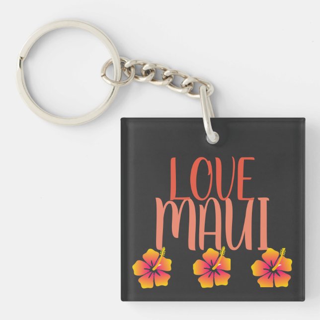 Hawaii Aloha Collection - Keychain (Front)