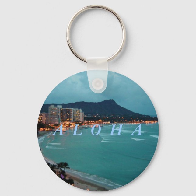 HAWAII ALOHA COLLECTION KEYCHAIN (Front)