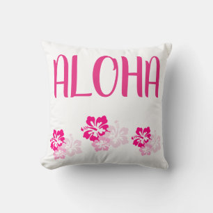 Hawaii Aloha Collection Throw Pillow