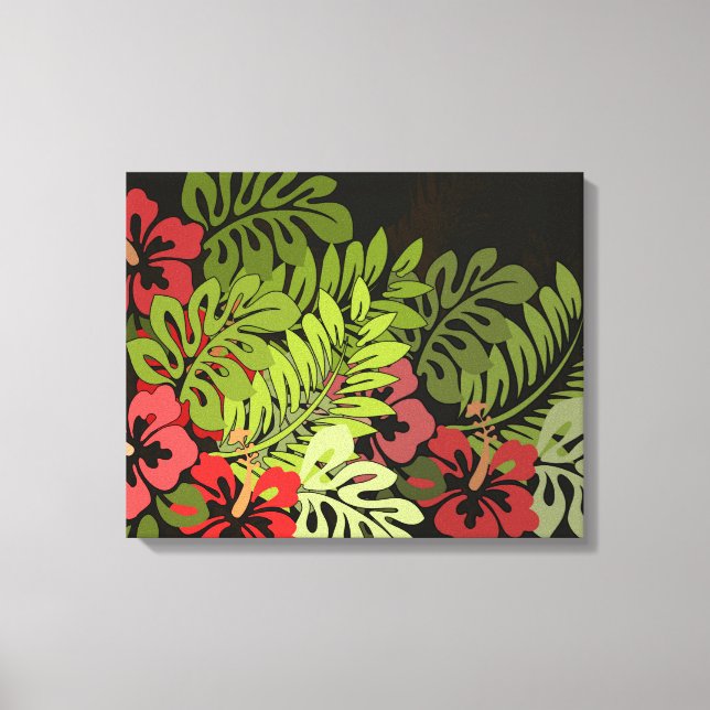 Hawaii Aloha Flower Art Print (Front)
