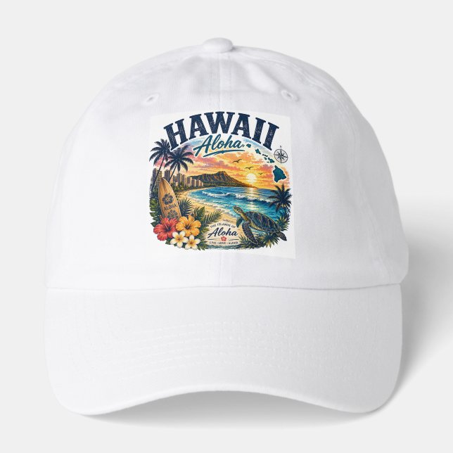 Hawaii Aloha Hat (Front)