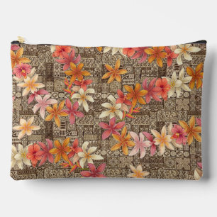 Hawaii aloha print pattern accessory pouch