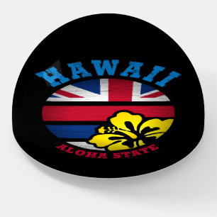 HAWAII ALOHA STATE FLAG PAPERWEIGHT