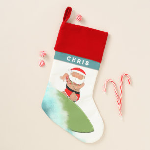 Hawaii Beach Christmas Stocking