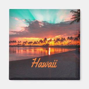 Hawaii Beach Hawaiian Islands Magnet