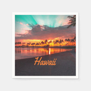 Hawaii Beach Hawaiian Islands Napkins