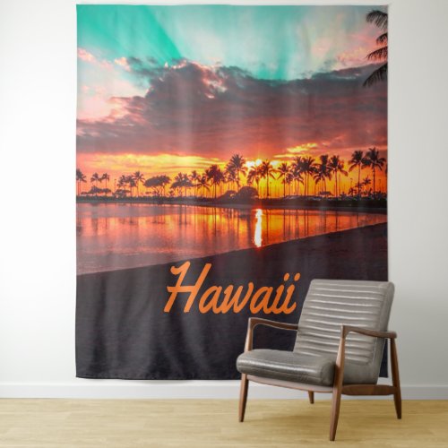 Hawaii Beach Hawaiian Islands Tapestry