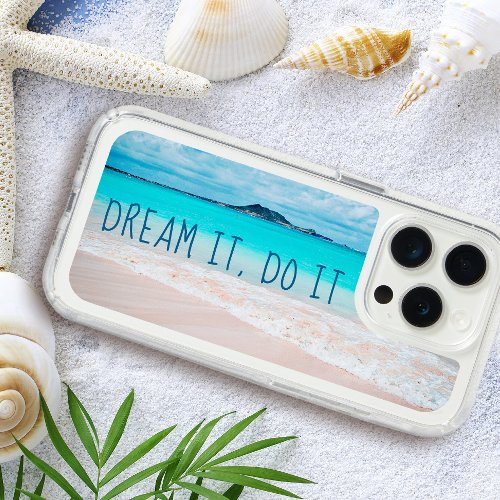 Hawaii Beach Photo Stylish Tropical Dream It Do It iPhone 15 Pro Case