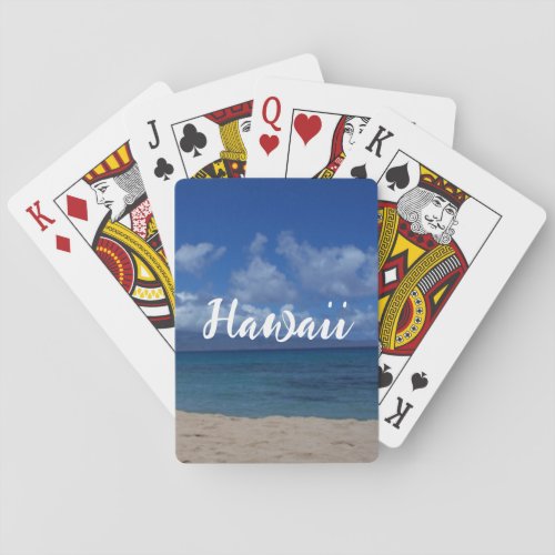 Hawaii Beach Playing Cards