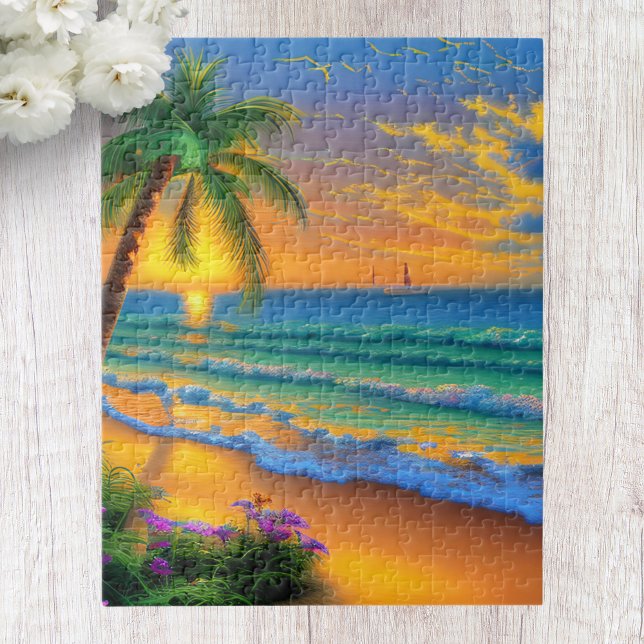 Hawaii Beach Scenery Jigsaw Puzzle (Creator Uploaded)