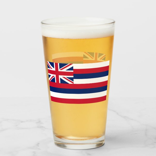 HAWAII BEER GLASS (Front Filled)