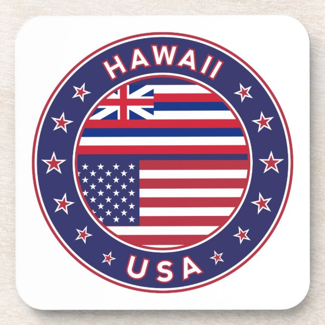 Hawaii Beverage Coaster (Front)