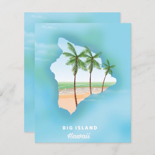 Hawaii Big island (Front/Back)