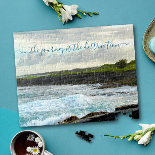 Hawaii Black Sand Beach Journey Is Destination Jigsaw Puzzle