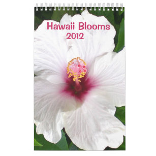 Hawaii Blooms Calendar