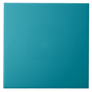 Hawaii Blue Personalized Aqua Teal Background Ceramic Tile