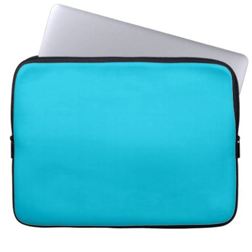 Hawaii Blue Solid Color Laptop Sleeve