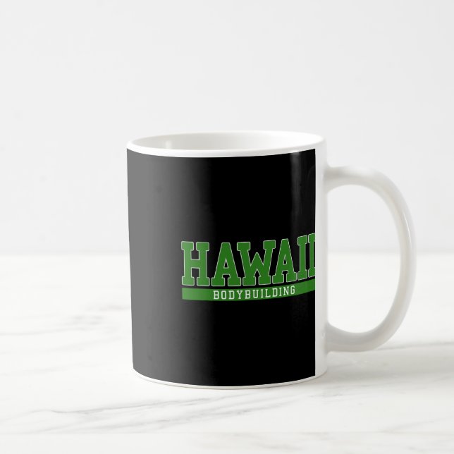 Hawaii Bodybuilding  Coffee Mug (Right)