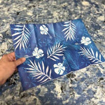 Hawaii Botanical Tropical Leaf Hibiscus