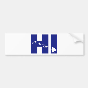 Hawaii Bumper Sticker