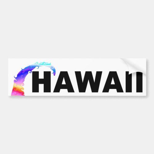 Hawaii Bumper Sticker