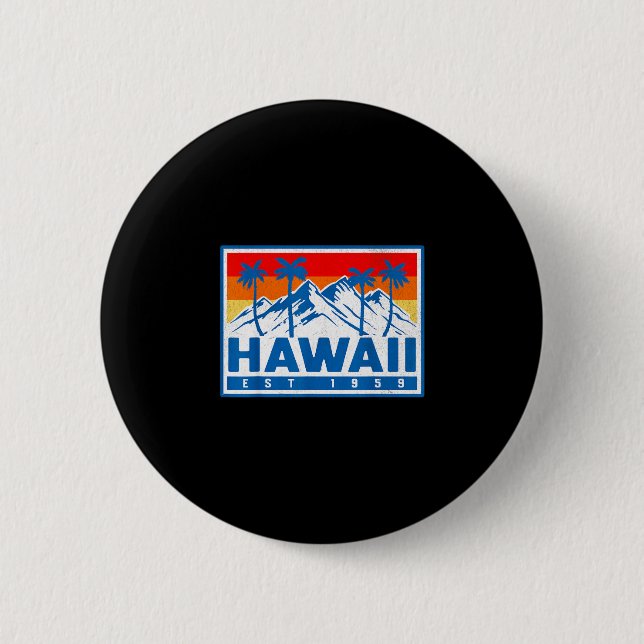 Hawaii  button (Front)
