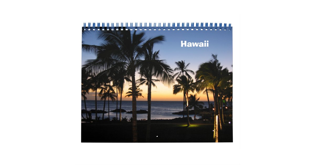 Hawaii Swim Calendar - Renee Charline
