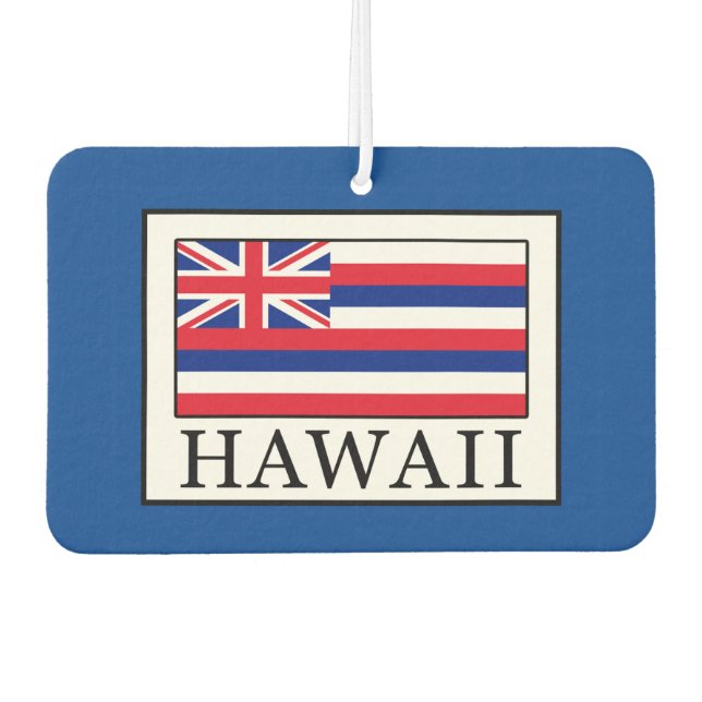 Hawaii Car Air Freshener (Front)
