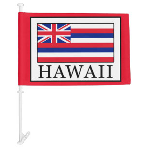 Hawaii Car Flag