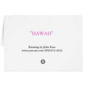 hawaii cards (Back Horizontal)