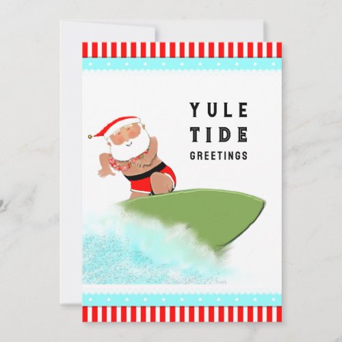 Hawaii Christmas Holiday Card