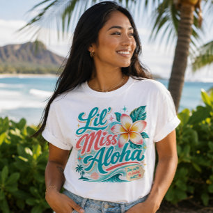 Hawaii culture - Lil Miss Aloha T-Shirt