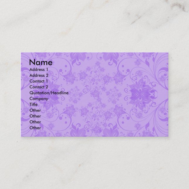 Hawaii dazzles business card (Front)