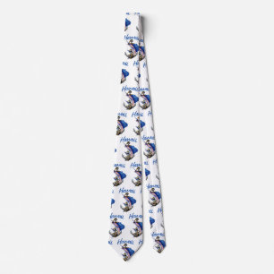 Hawaii Deep Sea Fishing Neck Tie