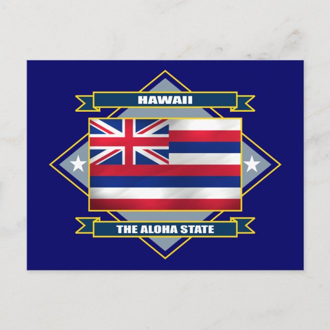 Hawaii Diamond Postcard (Front)