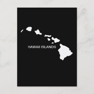 Hawaii Eight Islands Postcard