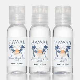 Hawaii Family Vacation Trip Hand Sanitizer