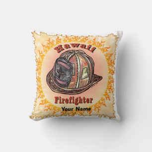 Hawaii Firefighter Pillow