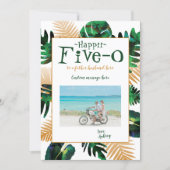 Hawaii Five-0 50th Birthday Card for Husband (Front)