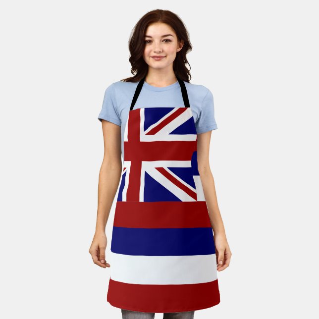 Hawaii flag apron (Worn)