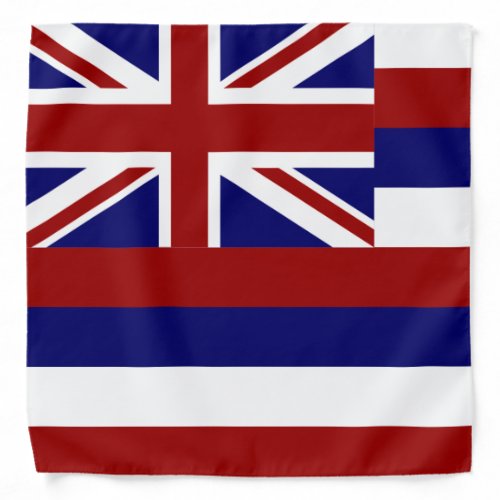 Hawaii flag bandana